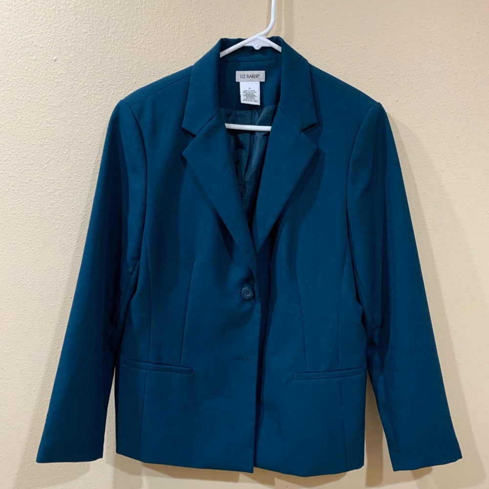 Turquoise blazer